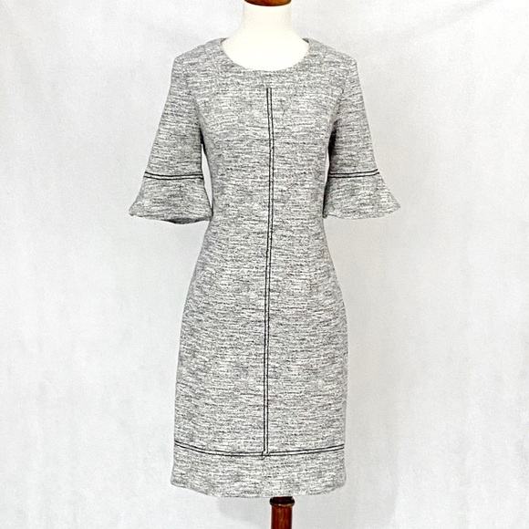 Banana Republic Cotton Blend Bell Sleeve Dress - Picture 2 of 11
